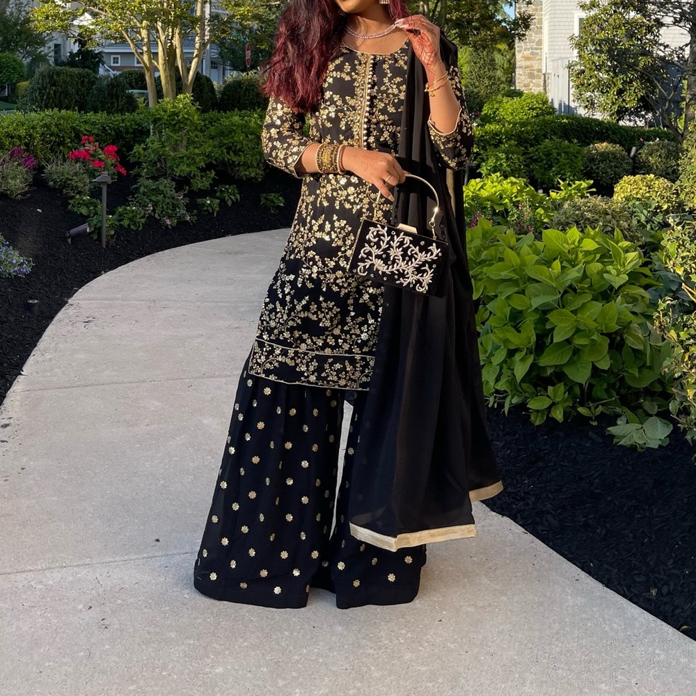 Sharara set with bag included